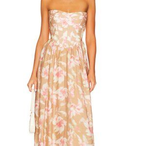 Bardot Lola Corset Midi Dress